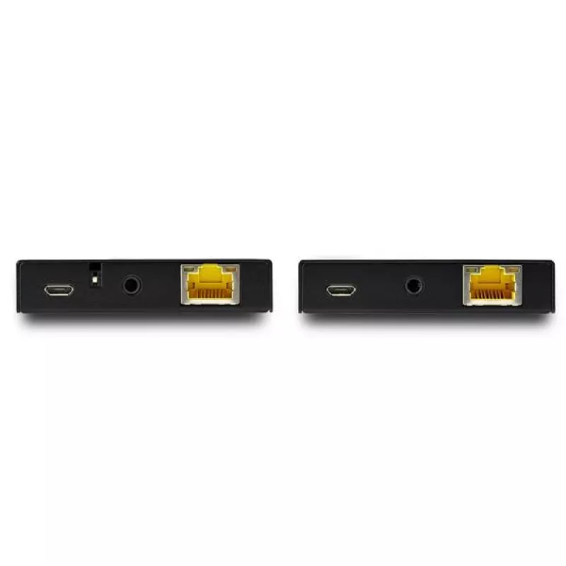 StarTech.com HDMI over CAT6 Extender Kit - 4K 60Hz, 3840 x 2160 pixels, AV transmitter & receiver, 50 m, Wired, Black, HDCP