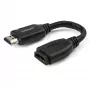 StarTech.com 6 inch (15cm) HDMI Port Saver Cable - 4K 60Hz High Speed HDMI 2.0 Extension Cable with Ethernet - Short HDMI Extension Cable - HDMI Male to Female Extension Adapter Cord