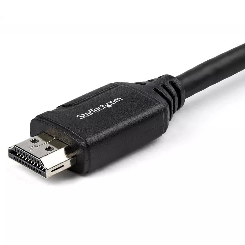 StarTech.com 6 inch (15cm) HDMI Port Saver Cable - 4K 60Hz High Speed HDMI 2.0 Extension Cable with Ethernet - Short HDMI Extension Cable - HDMI Male to Female Extension Adapter Cord