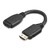 StarTech.com 6 inch (15cm) HDMI Port Saver Cable - 4K 60Hz High Speed HDMI 2.0 Extension Cable with Ethernet - Short HDMI Extension Cable - HDMI Male to Female Extension Adapter Cord