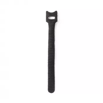 StarTech.com 6in Hook and Loop Cable Ties - 50 Pack - Black - Reusable Cable Straps - Adjustable and Flexible - Cord Organizer Tie/Wraps for Cable Management - Wire Loop Ties