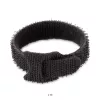 StarTech.com 6in Hook and Loop Cable Ties - 50 Pack - Black - Reusable Cable Straps - Adjustable and Flexible - Cord Organizer Tie/Wraps for Cable Management - Wire Loop Ties
