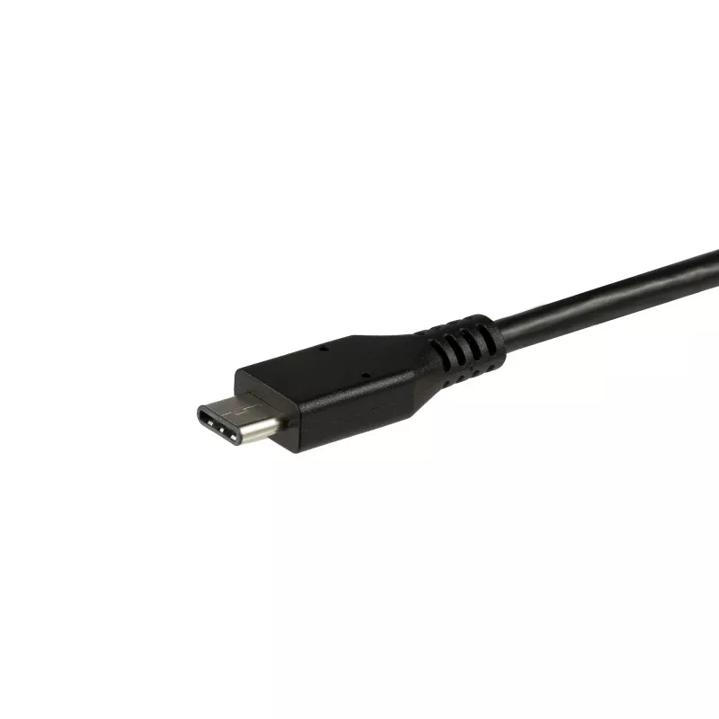 StarTech.com USB-C to Fiber Optic Converter - Open SFP, Wired, USB Type-C, Fiber, 1000 Mbit/s, Black