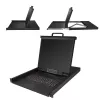 StarTech.com 8 Port Rackmount KVM Console w/ 6ft Cables - Integrated KVM Switch w/ 19 inch LCD Monitor - Fully Featured 1U LCD KVM Drawer- OSD KVM - Durable 50,000 MTBF - USB + VGA Support