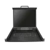StarTech.com 8 Port Rackmount KVM Console w/ 6ft Cables - Integrated KVM Switch w/ 19 inch LCD Monitor - Fully Featured 1U LCD KVM Drawer- OSD KVM - Durable 50,000 MTBF - USB + VGA Support
