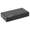 Intellinet 8-Port Gigabit Ethernet Switch, Desktop Size, Plastic, IEEE 802.3az (Energy Efficient Ethernet), Black