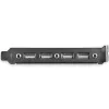 StarTech.com 4 Port USB A Female Slot Plate Adapter, 0.286 m, CE, UL, REACH, RoHS, -5 - 40 °C, -5 - 80 °C, 20 - 60%