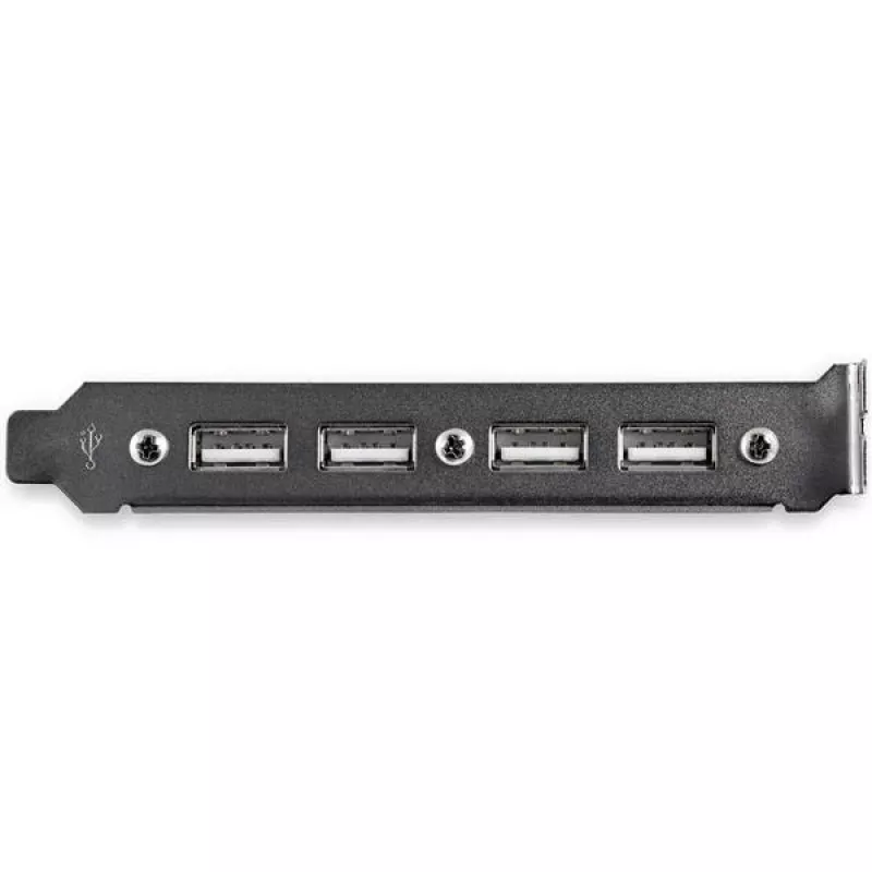 StarTech.com 4 Port USB A Female Slot Plate Adapter, 0.286 m, CE, UL, REACH, RoHS, -5 - 40 °C, -5 - 80 °C, 20 - 60%