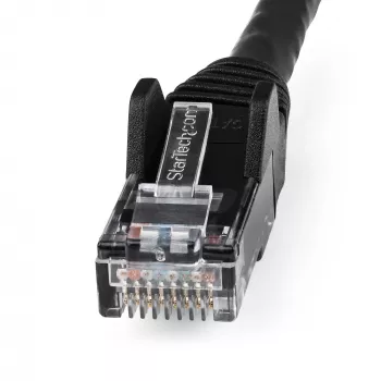 StarTech.com 5m CAT6 Ethernet Cable - LSZH (Low Smoke Zero Halogen) - 10 Gigabit 250Mhz 100W PoE RJ45 10GbE UTP Network Patch Cord Snagless with Strain Relief - Black, CAT 6, ETL Verified, 24AWG