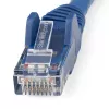 StarTech.com 2m CAT6 Ethernet Cable - LSZH (Low Smoke Zero Halogen) - 10 Gigabit 250Mhz 100W PoE RJ45 10GbE UTP Network Patch Cord Snagless with Strain Relief - Blue, CAT 6, ETL Verified, 24AWG