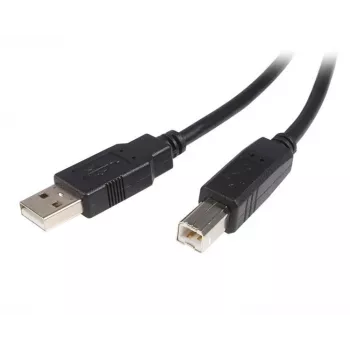 StarTech.com 3m USB 2.0 A to B Cable - M/M, 3 m, USB A, USB B, USB 2.0, Male/Male, Black