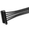 StarTech.com 4x SATA Power Splitter Adapter Cable, SATA 15-pin, 4 x SATA, 0.4 m, Male, Female, Black