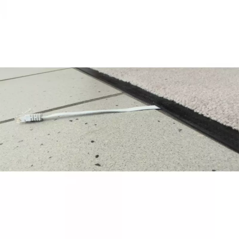 InLine Flat Ultraslim Patch Cable U/UTP Cat.6 Gigabit ready black 3m