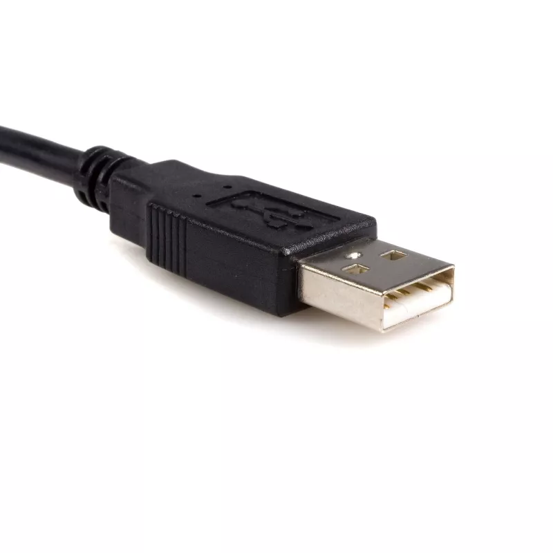 StarTech.com 6 ft USB to Parallel Printer Adapter - M/M, Black, Centronics, USB A, 1.9 m, Male/Male, USB A, Centronics 36