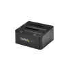 StarTech.com Dual-Bay USB 3.0 to SATA Hard Drive Docking Station, USB Hard Drive Dock, External 2.5/3.5 inch SATA I/II/III SSD/HDD Docking Station, Hot-Swap Hard Drive Bay, Top-Loading