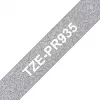 Brother TZE-PR935 label-making tape White on silver