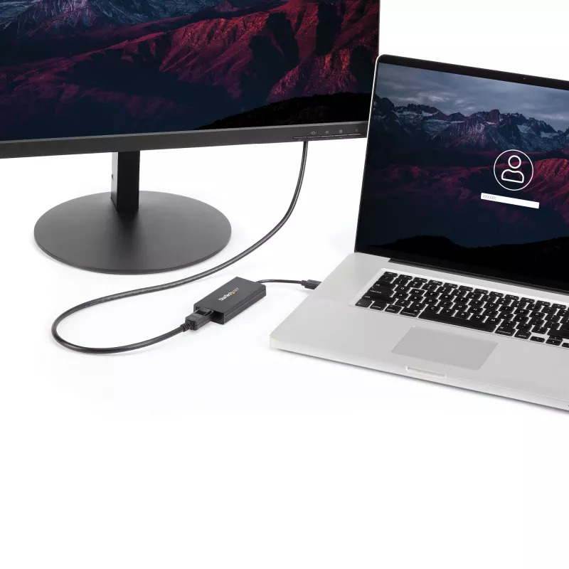 StarTech.com USB 3.0 to DisplayPort Adapter - DisplayLink Certified - 4K 30Hz
