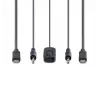 StarTech.com 2-Port USB-C Cable KVM Switch, 4K 60Hz DisplayPort Output, Compact KVM with 4ft/1.2m USB Type-C/Audio Integrated Cables, Bus Powered - Remote Push-Button/Hotkey Switching