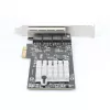 StarTech.com 4-Port 2.5Gbps NBASE-T PCIe Network Card, Intel I225-V, Quad-Port Computer Network Card, Multi-Gigabit NIC, PCI Express Server LAN Card, Desktop Ethernet Interface