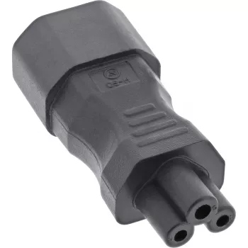 InLine Power supply adapter IEC 60320 C14 / C5, 3-pin, IEC device / notebook
