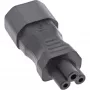 InLine Power supply adapter IEC 60320 C14 / C5, 3-pin, IEC device / notebook