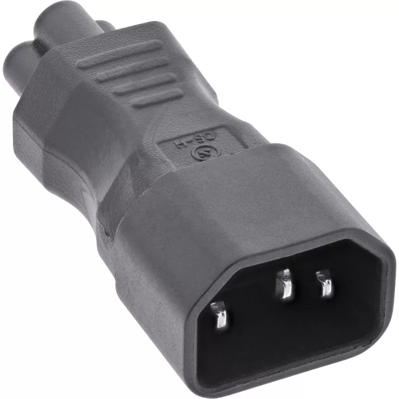 InLine Power supply adapter IEC 60320 C14 / C5, 3-pin, IEC device / notebook
