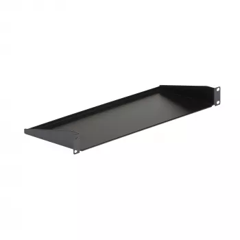 StarTech.com 1U Server Rack Shelf, Universal Rack Mount Cantilever Tray for 19 inch Network Equipment Rack/Cabinet, Heavy Duty Steel, Weight Capacity 33lb/15kg, 7in (18cm) Deep