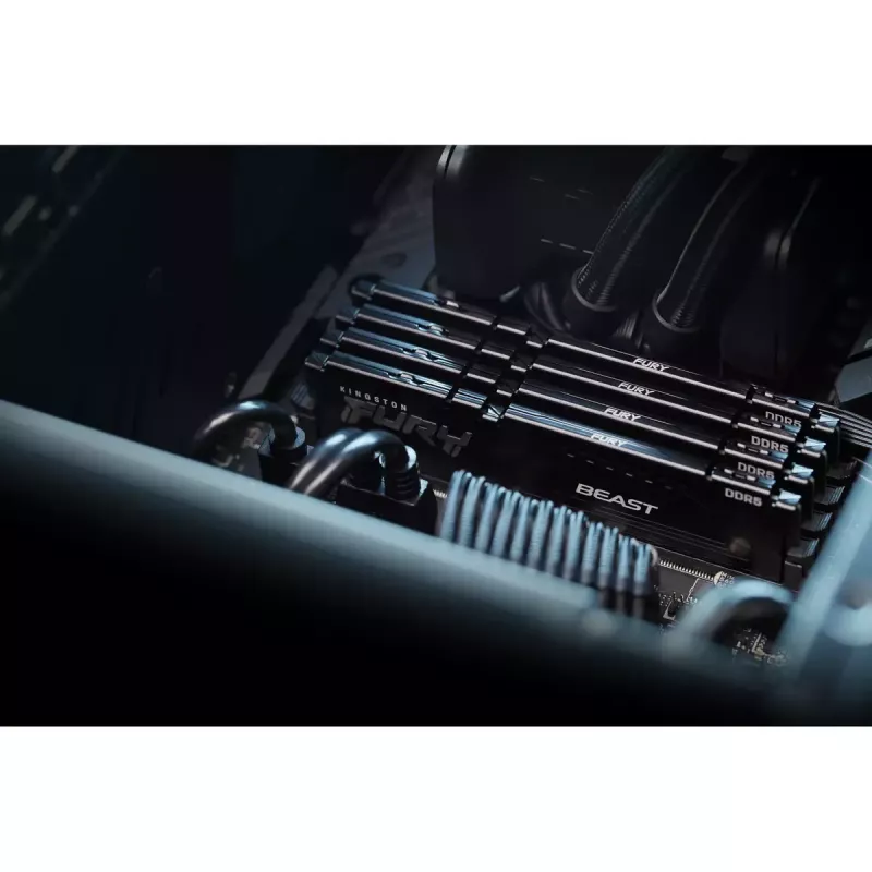 Memory RAM Kingston Technology FURY Beast 8GB 5600MT/s DDR5 CL36 DIMM Black