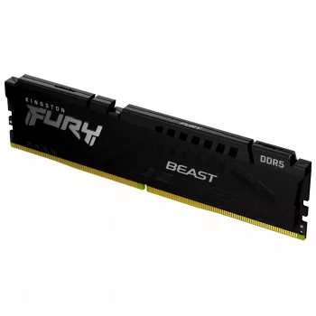 Memory RAM Kingston Technology FURY Beast 8GB 5600MT/s DDR5 CL36 DIMM Black