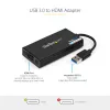 StarTech.com USB 3.0 to HDMI Adapter - 4K 30Hz Ultra HD - DisplayLink Certified - USB Type-A to HDMI Display Adapter Converter for Monitor - External Video & Graphics Card - Mac & Windows