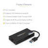 StarTech.com USB 3.0 to HDMI Adapter - 4K 30Hz Ultra HD - DisplayLink Certified - USB Type-A to HDMI Display Adapter Converter for Monitor - External Video & Graphics Card - Mac & Windows