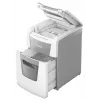 Paper shredder LEITZ IQ Autofeed Small Office 100, cross‑cut P-4, 8-sheet, 22 cm feed, 34 L bin, grey