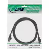 InLine Patch Cable SF/UTP Cat.5e black 3m