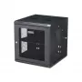 StarTech.com 4-Post 12U Wall Mount Network Cabinet with 1U Shelf, 19 inch Hinged Wall-Mounted Server Rack for Data / AV / Electronics / Computer Equipment, Flexible Vented Rack Enclosure