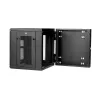 StarTech.com 4-Post 12U Wall Mount Network Cabinet with 1U Shelf, 19 inch Hinged Wall-Mounted Server Rack for Data / AV / Electronics / Computer Equipment, Flexible Vented Rack Enclosure