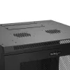 StarTech.com 4-Post 12U Wall Mount Network Cabinet with 1U Shelf, 19 inch Hinged Wall-Mounted Server Rack for Data / AV / Electronics / Computer Equipment, Flexible Vented Rack Enclosure