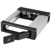 StarTech.com 5.25 to 3.5 Hard Drive Hot Swap Bay - For 3.5 inch SATA/SAS Drives - Trayless - Aluminum