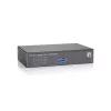 LevelOne 10-Port Fast Ethernet PoE Switch, 1 x Gigabit RJ45, 1 x Gigabit SFP, 8 PoE Outputs, 90W