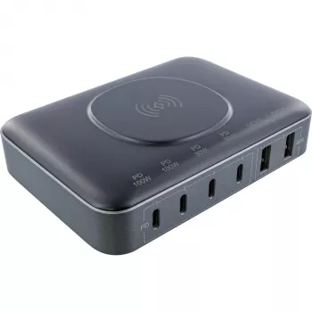Portable Battery InLine Qi Powerstation Multiport, 20V