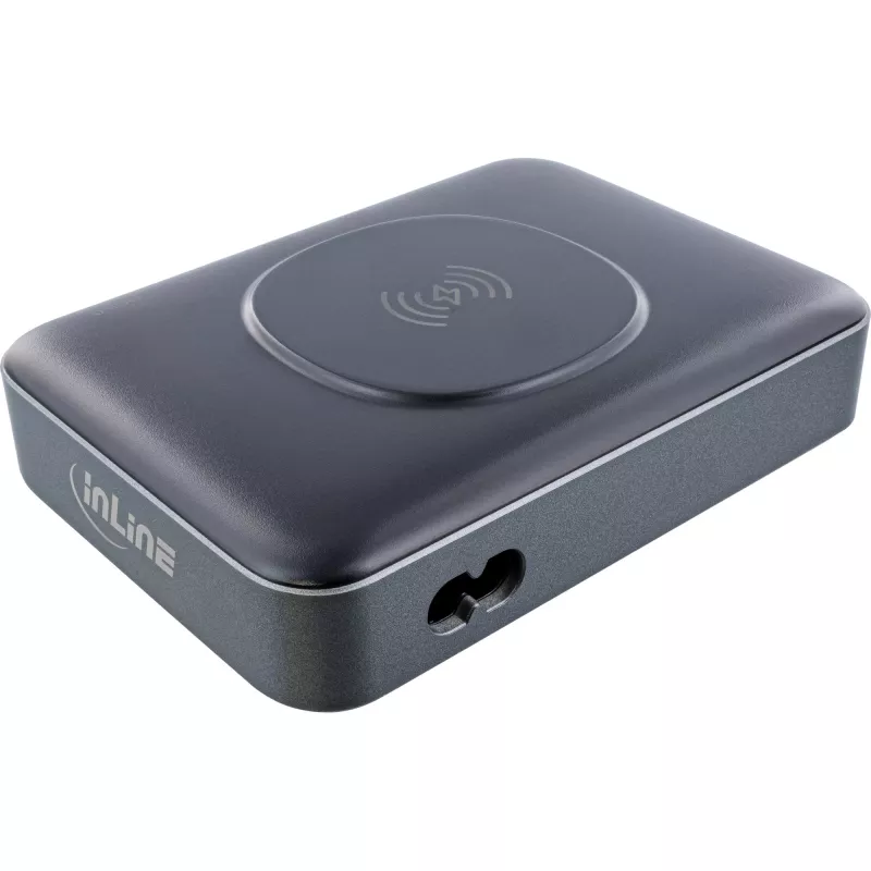 Portable Battery InLine Qi Powerstation Multiport, 20V