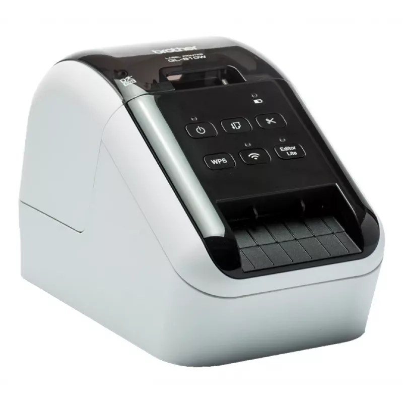 Brother QL-810W label printer Direct thermal Colour 300 x 600 DPI 176 mm/sec Wired & Wireless DK Wi-Fi