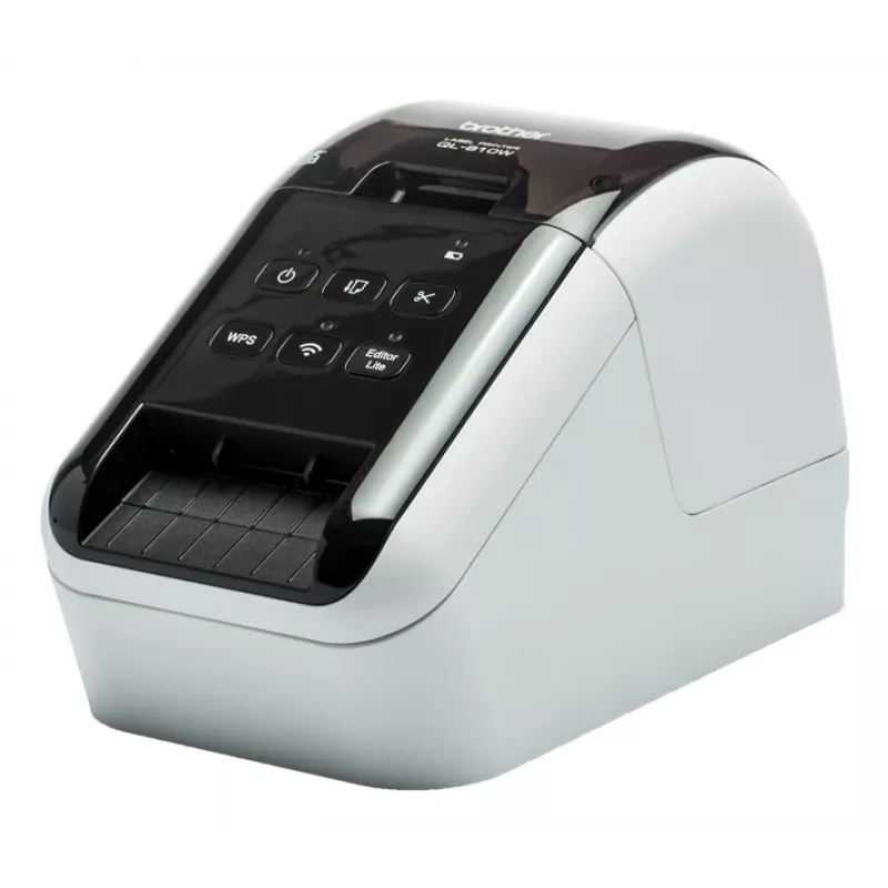 Brother QL-810W label printer Direct thermal Colour 300 x 600 DPI 176 mm/sec Wired & Wireless DK Wi-Fi