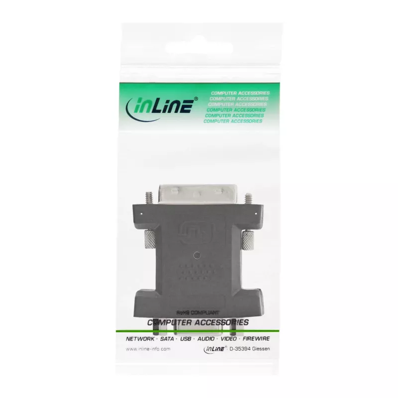 InLine DVI-A Adapter DVI 12+5 male / VGA 15 HD / S-VGA female