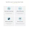 StarTech.com Dual-Laptop USB-C KVM Docking Station, Dual Monitor 4K 60Hz DisplayPort Dock, 5-Port USB Hub, GbE, 90W/45W Power Delivery to Two Laptops, Windows/Mac, 2-Host KVM Dock - TAA