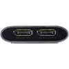 StarTech.com Thunderbolt to Dual DisplayPort Adapter DP 1.4, Dual 4K 60Hz or Single 8K/5K Thunderbolt to DP Converter, 2x DisplayPort Monitor Video Display Adapter - Mac & Windows