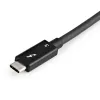 StarTech.com Thunderbolt to Dual DisplayPort Adapter DP 1.4, Dual 4K 60Hz or Single 8K/5K Thunderbolt to DP Converter, 2x DisplayPort Monitor Video Display Adapter - Mac & Windows
