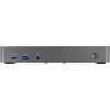 StarTech.com USB-C & USB-A Dock - Hybrid Universal Triple Monitor Laptop Docking Station DisplayPort & HDMI 4K 60Hz - 85W Power Delivery, 6x USB Hub, GbE, Audio - USB 3.1 Gen 2 10Gbps - TAA