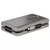 StarTech.com USB-C Dual Monitor Multiport Adapter up to 4K 60Hz USB-C DP Alt Mode Video Output & HDMI 2.0, or 1080p VGA, 100W PD Pass-Through, USB Type C Mini Dock, USB-C Docking Station, MST Hub