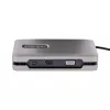 StarTech.com USB-C Dual Monitor Multiport Adapter up to 4K 60Hz USB-C DP Alt Mode Video Output & HDMI 2.0, or 1080p VGA, 100W PD Pass-Through, USB Type C Mini Dock, USB-C Docking Station, MST Hub