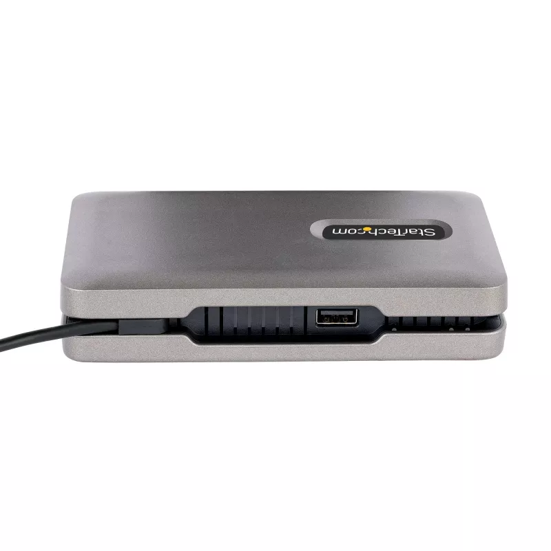 StarTech.com USB-C Dual Monitor Multiport Adapter up to 4K 60Hz USB-C DP Alt Mode Video Output & HDMI 2.0, or 1080p VGA, 100W PD Pass-Through, USB Type C Mini Dock, USB-C Docking Station, MST Hub